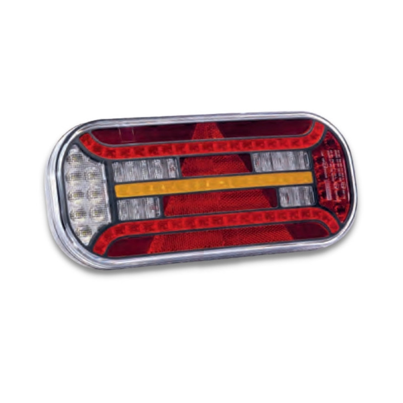 Feu arrière LED 6 fonctions gauche 12/36V